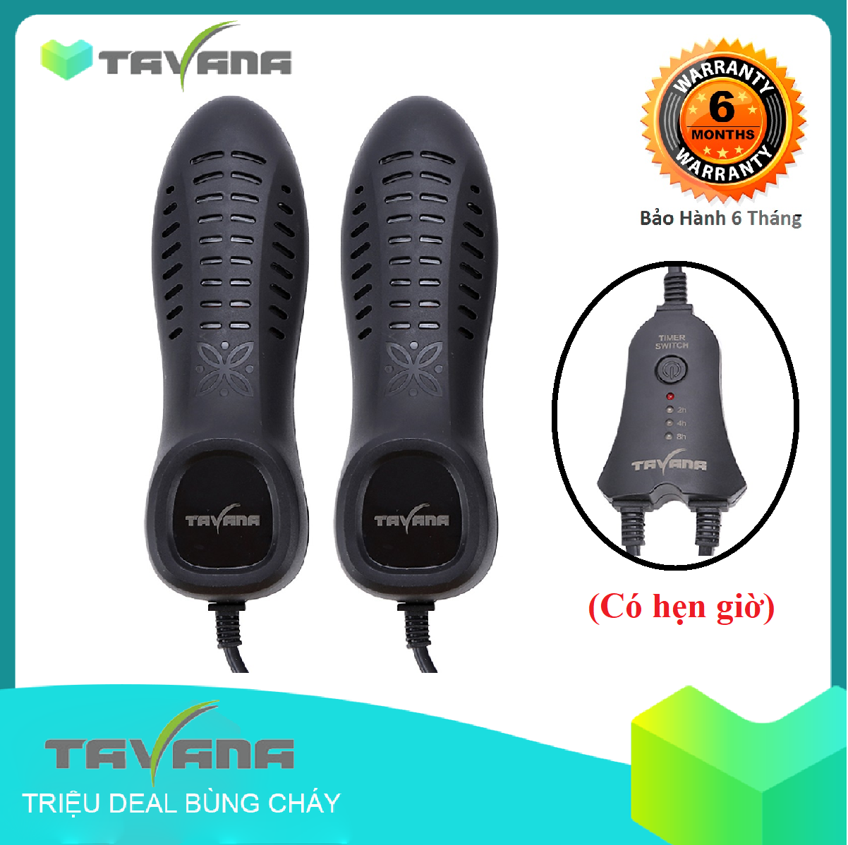 Máy sấy giày cao cấp Tavana SG-002 (có hẹn giờ)