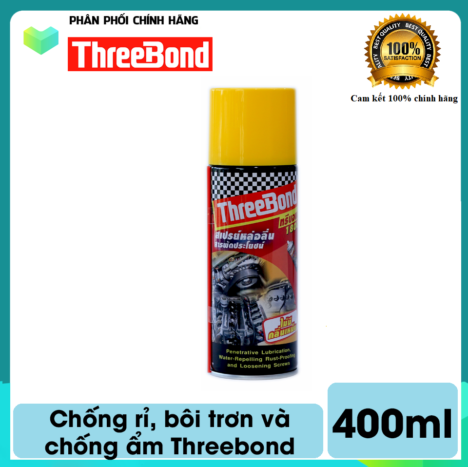 Chai Xịt Phá Rỉ Sét Bảo Dưỡng Đa Năng Threebond 1800 400ml
