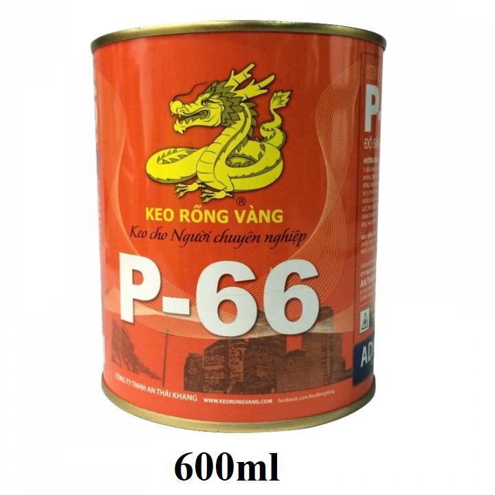 Keo dán đa năng Keo Rồng Vàng P-66 - Dán giày, nội thất, ván sàn, sofa