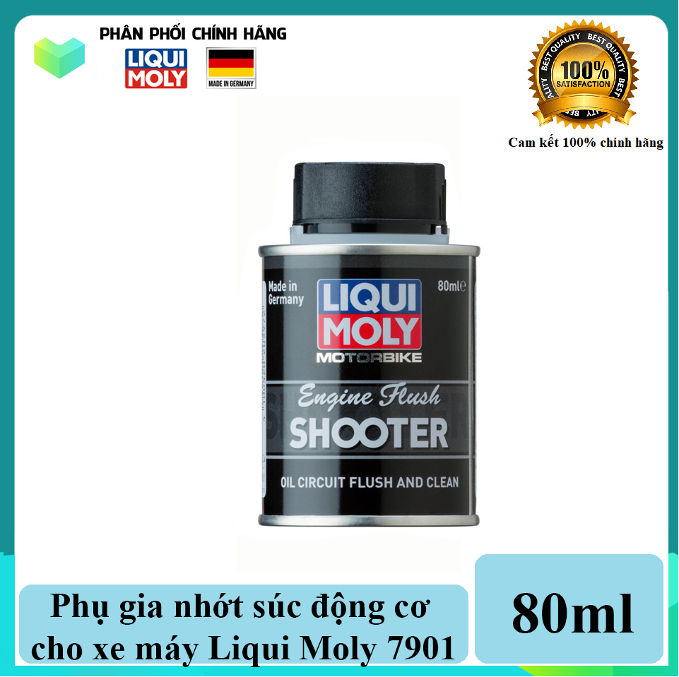Phụ gia nhớt súc động cơ cho xe máy Liqui Moly 7901