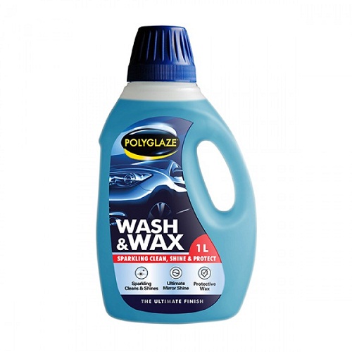 Dung dịch tẩy rửa và đánh bóng Xe Máy & Ô Tô Polyglaze Wash & Wax 1L