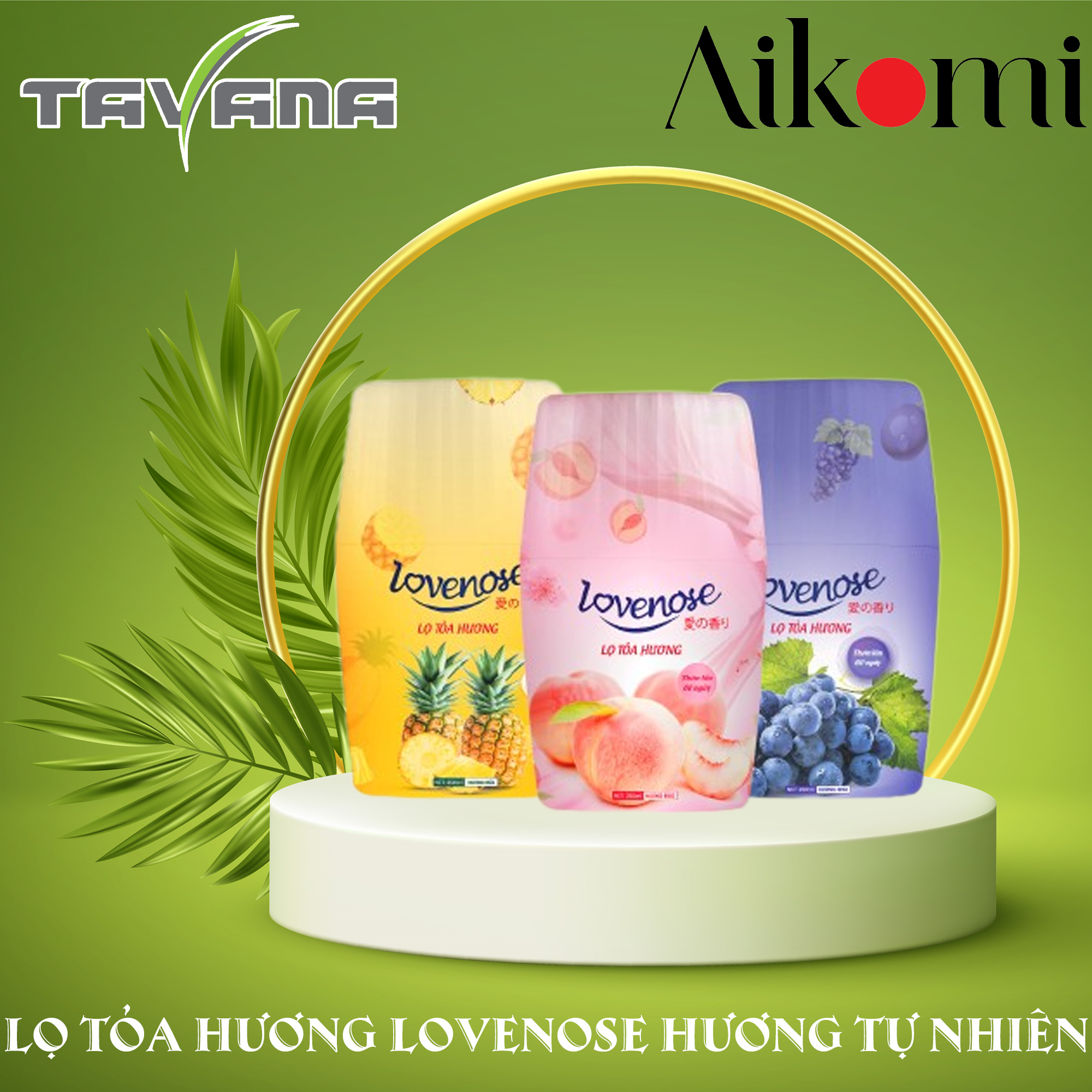 Lọ tỏa hương Lovenose - Hương thơm tự nhiên 250ml