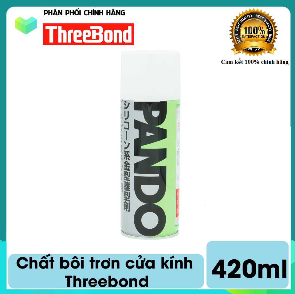 Chất Bảo Dưỡng, Bôi Trơn Cửa Kính Ô Tô Threebond Pando 39C 420ml