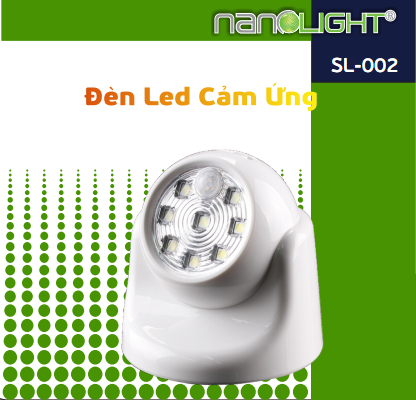 Đèn cảm ứng Nanolight SL-002 (Trắng)
