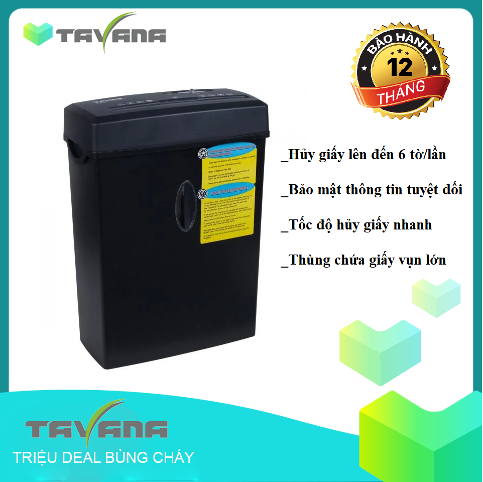 Máy Hủy Tài Liệu 12L Texet CC612N