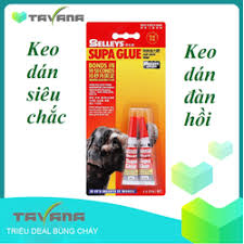 Keo dán đa năng Supa Glue 2x3ml