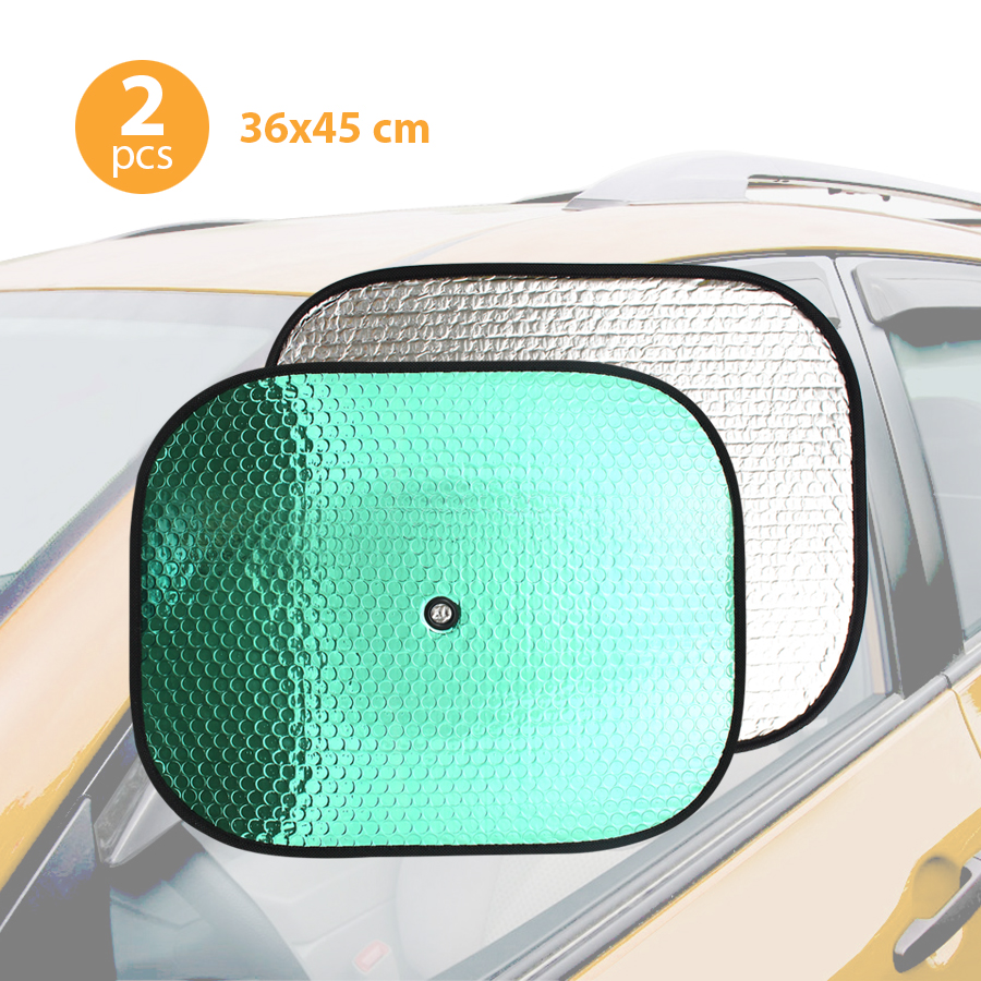 Bộ 2 Che nắng xốp tròn nhỏ Cind A36x45 lá - A36x45cm