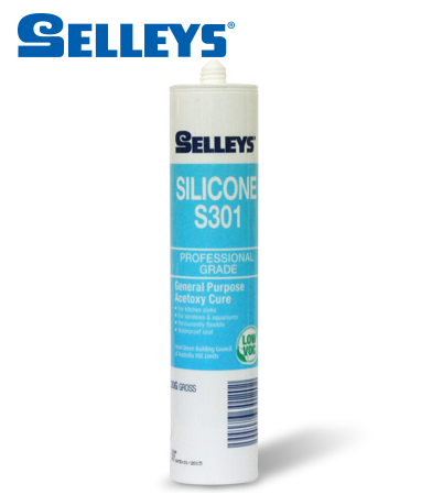 Keo dán đa năng Selleys Silicone S301 (Xanh)(Green) 