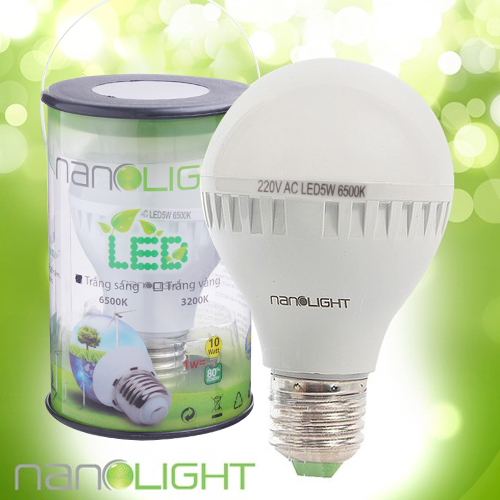  Bóng đèn LED Nanolight LED 5W (Trắng sáng) 